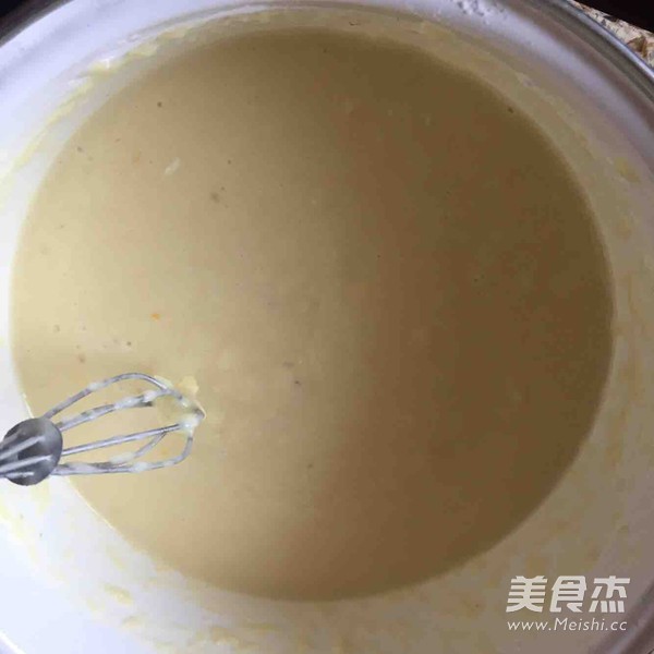 橙香松饼的做法