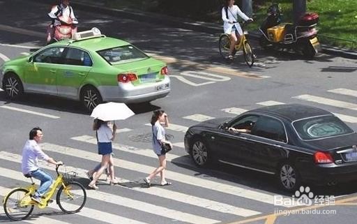 没有礼让行人怎么处理