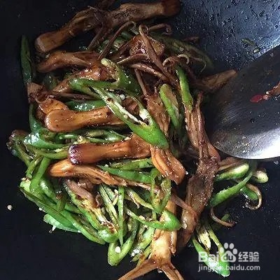 杭椒爆炒鸭舌