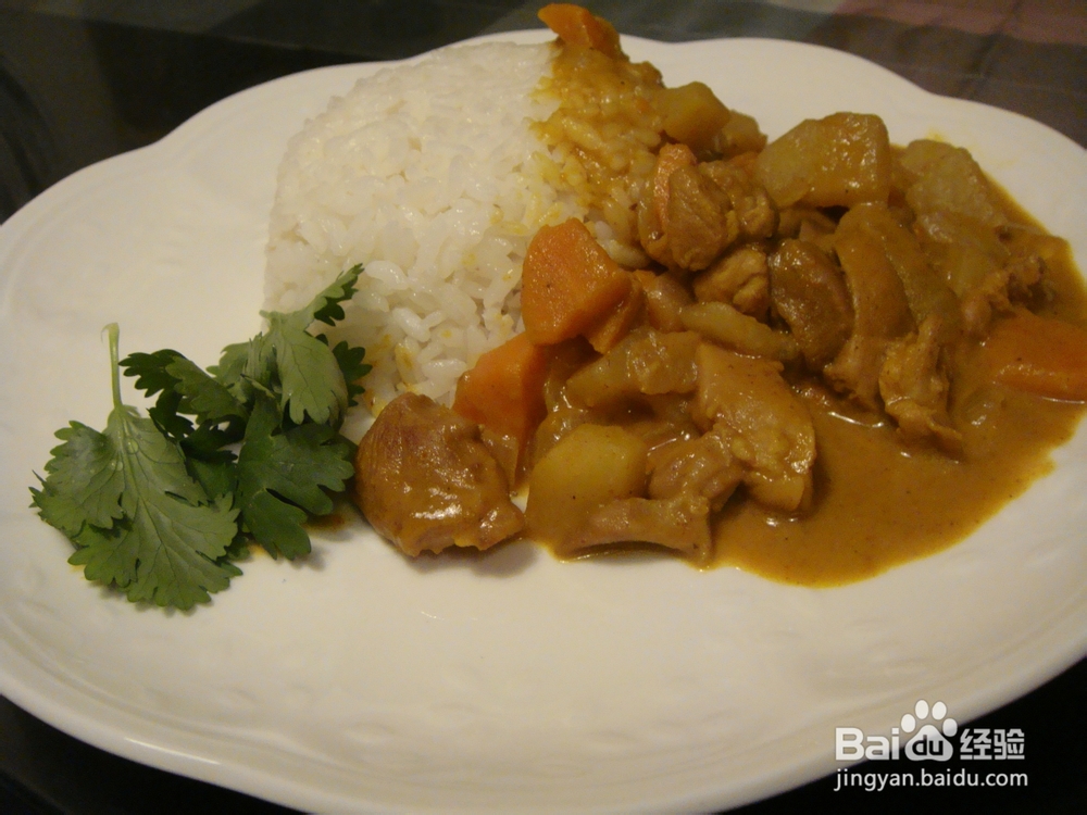 咖喱鸡饭的健康做法