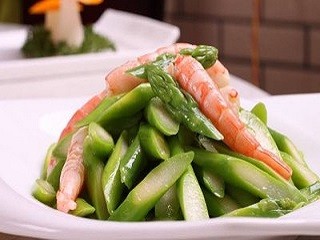 芦笋炒虾仁怎么做?