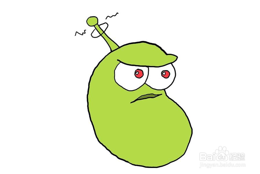 怎么画激光豆