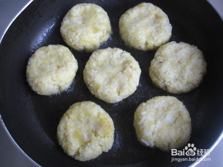 红薯米饭饼的做法