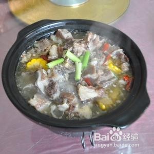 我家养生大骨汤的做法