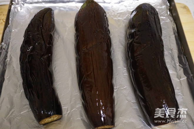 特色的一只烤茄子