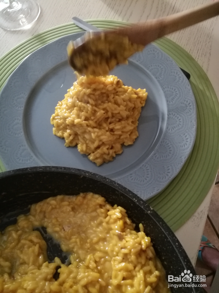 给孩子做米兰烩饭