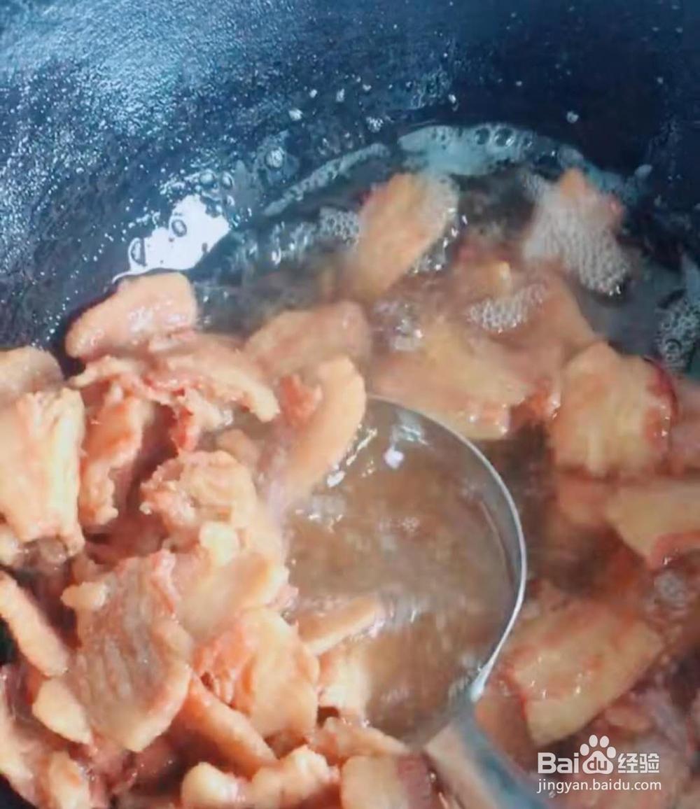 东北油嗞啦,也叫油渣做法