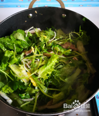 孜然炒生菜制作步骤