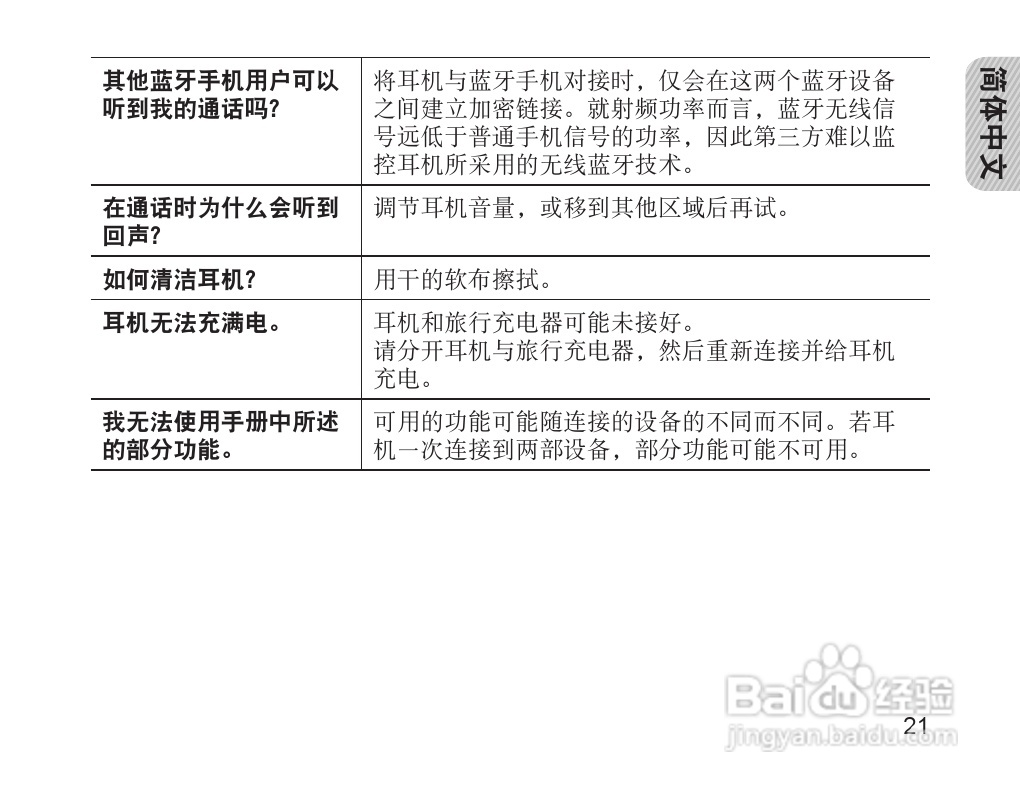 三星HM1700蓝牙耳机使用说明书:[3]