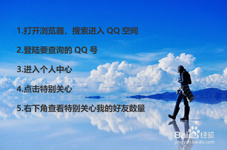 如何知道QQ空间是否被人特别关心了