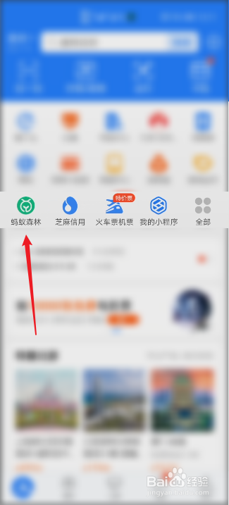 蚂蚁森林装扮怎么取消