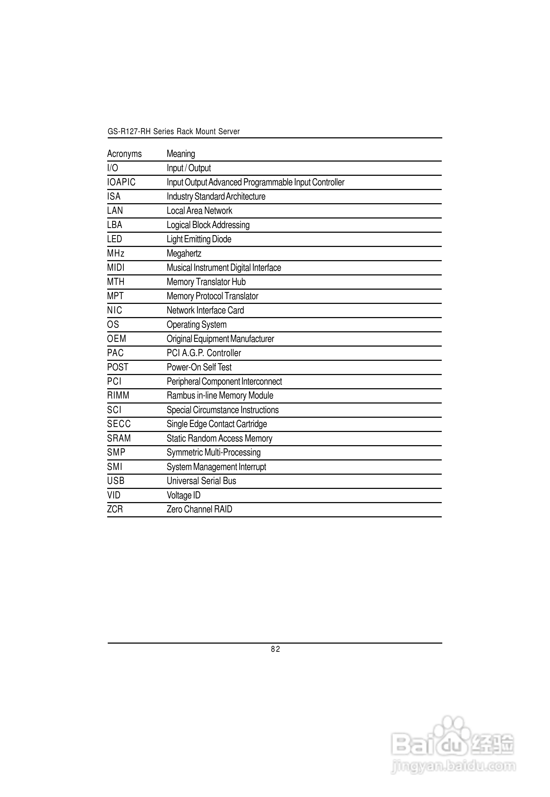 技嘉GS-R127V-RH (1.0)型服务器使用说明书:[9]