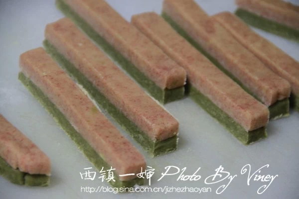 三色马赛克饼干