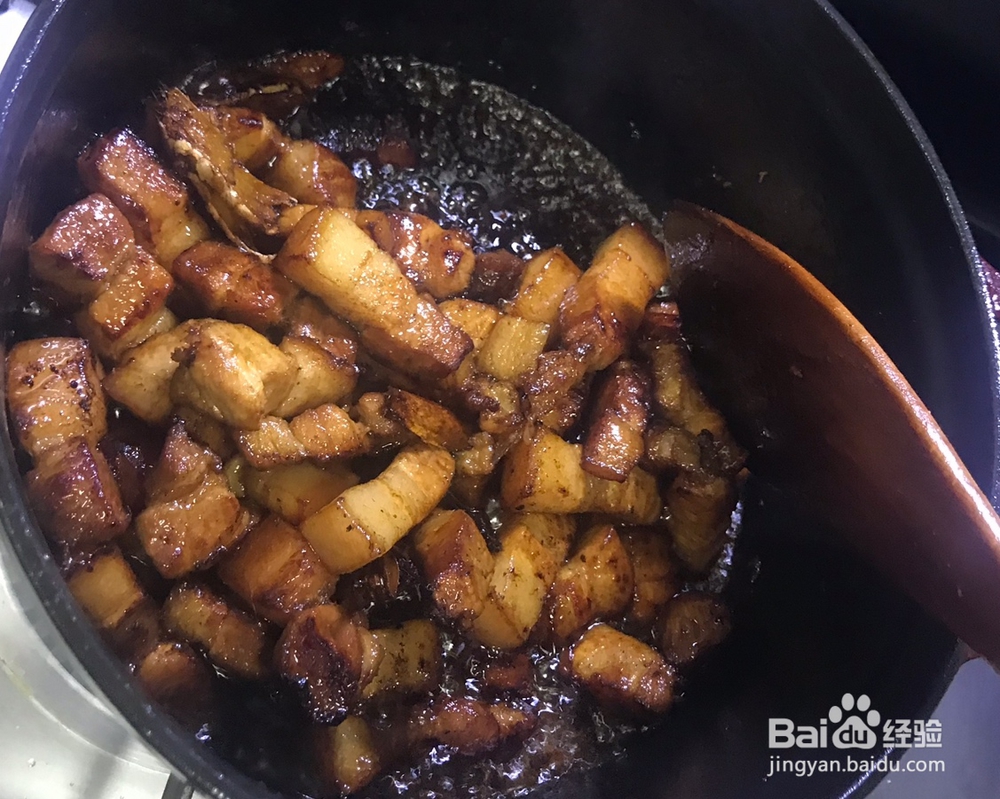 一个人做油豆腐红烧肉