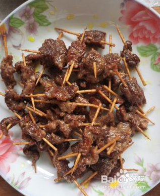 牙签牛肉怎么做