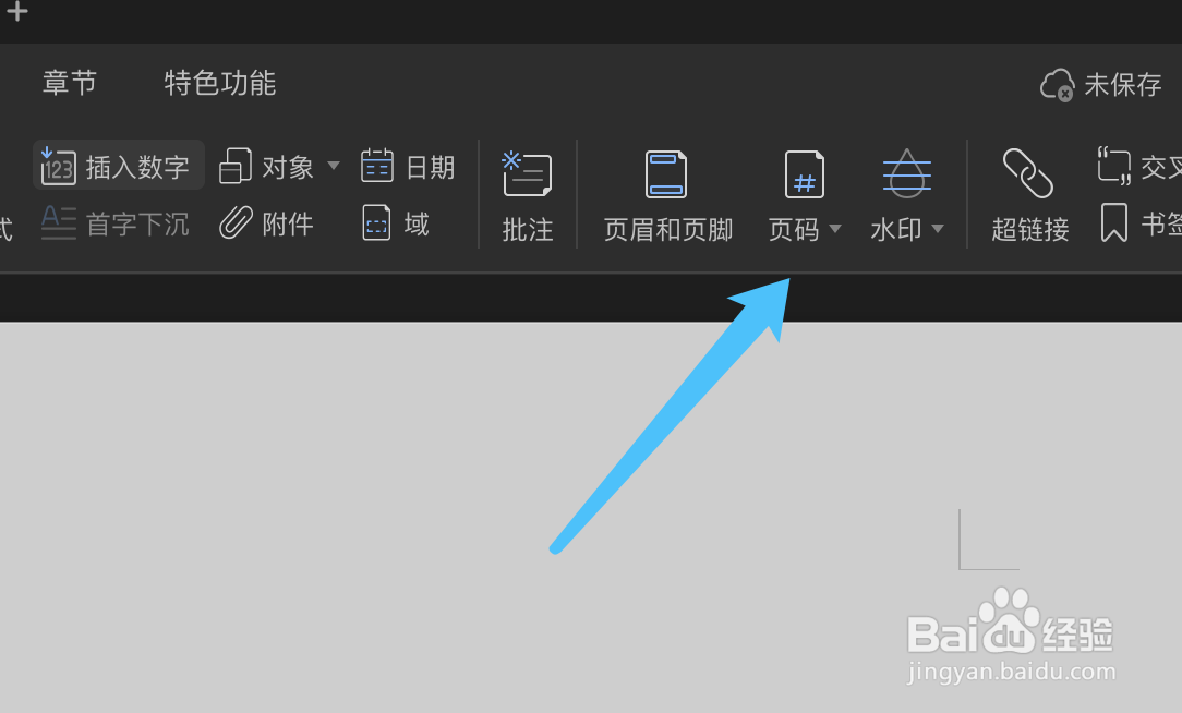 word如何设置页码参数