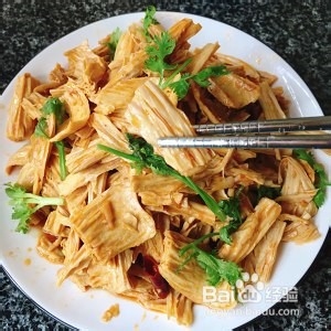 口感麻辣的香辣腐竹
