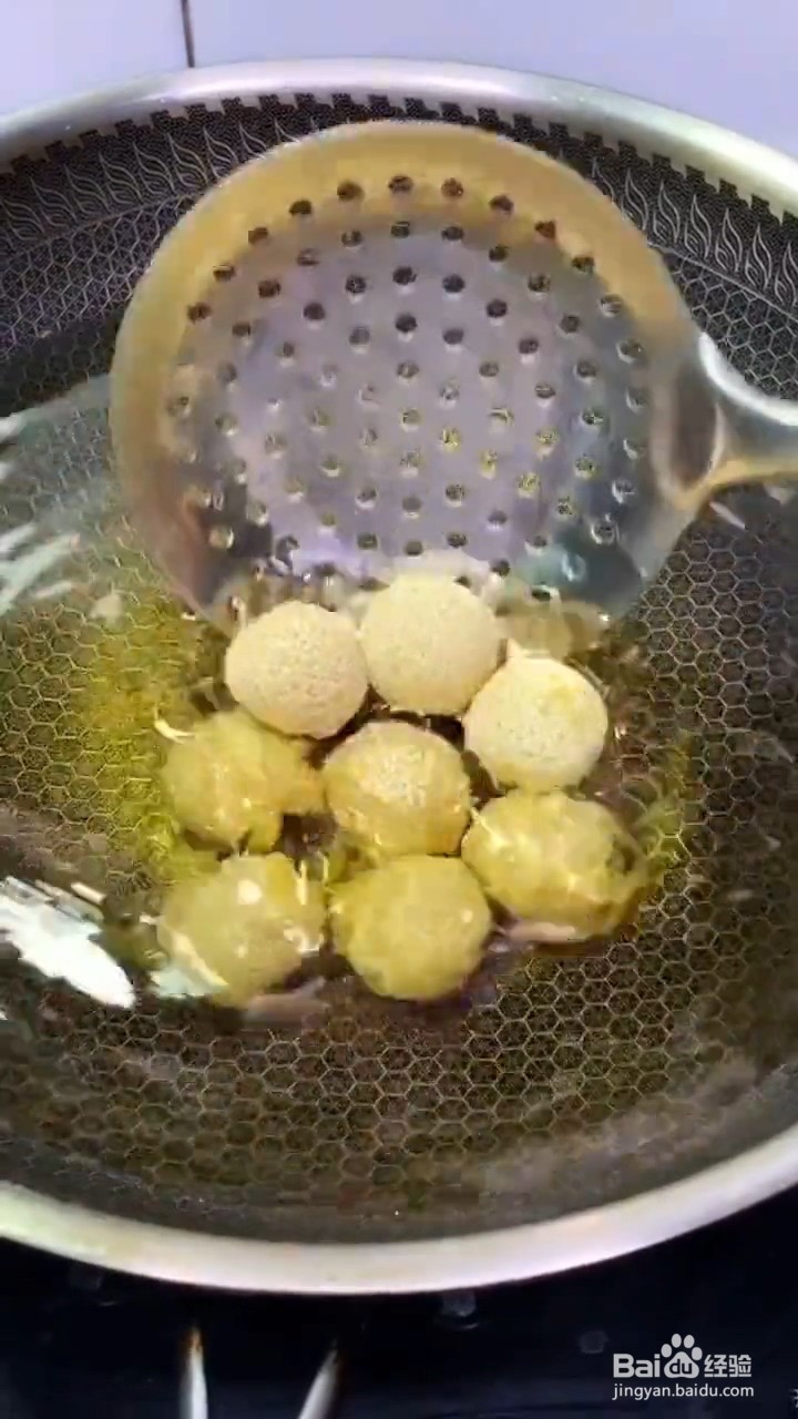 如何制作开口笑？