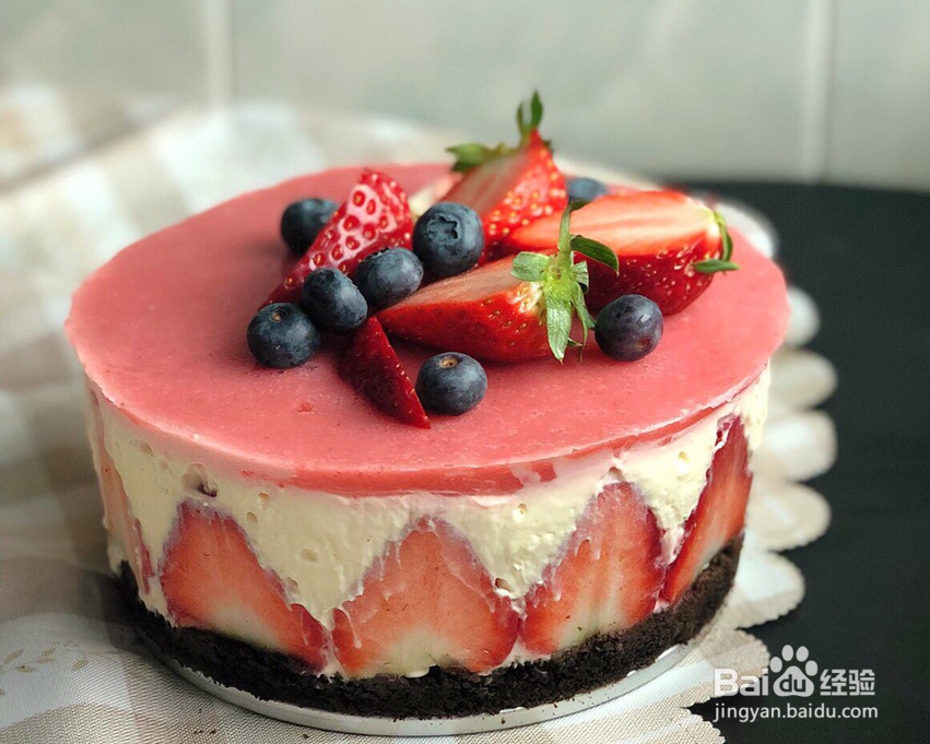 如何做好草莓酸奶慕斯蛋糕