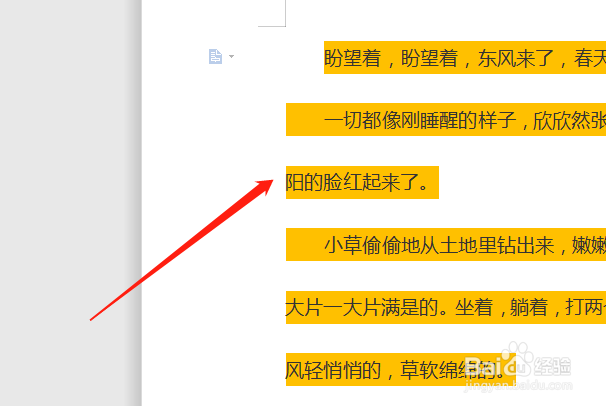 WPS WORD如何进行底纹颜色填充