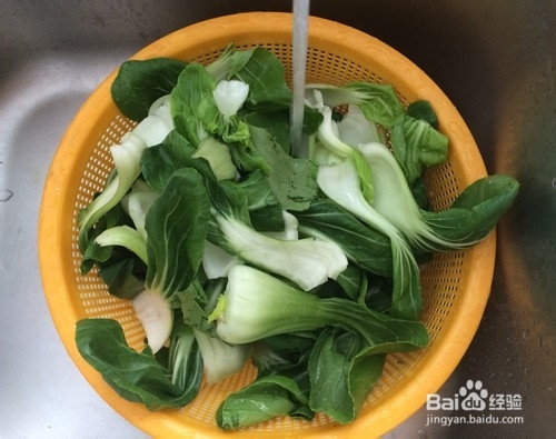 愚人家常菜之“油菜炒干虾仁”