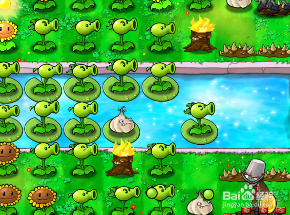 植物大战僵尸如何过3-7