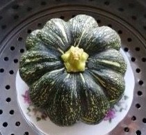 南瓜里面蒸米饭的做法