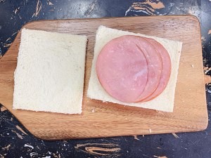 食补养生玉米芝士三明治的做法