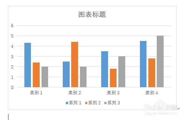 word2019文档怎么样把表格数据制作成簇状柱形图