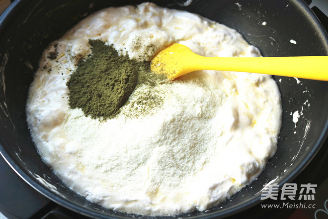 抹茶花生牛轧糖