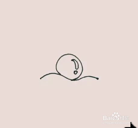 珍珠贝壳简笔画