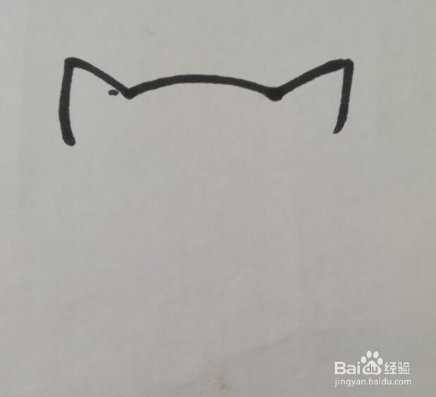 儿童简笔画 小猫的画法 小猫的简笔画