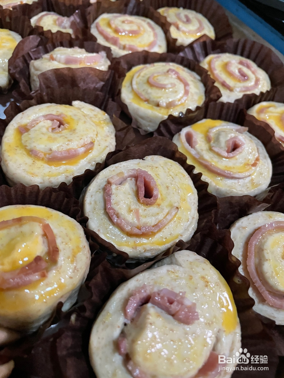 培根全麦小面包的做法