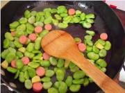 怎样自制蚕豆炒鸡蛋