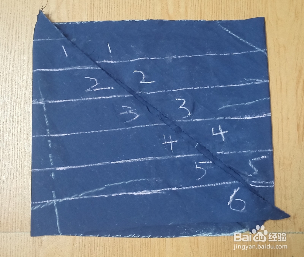 程太太做手工之——如何简单快速裁出45度斜布条