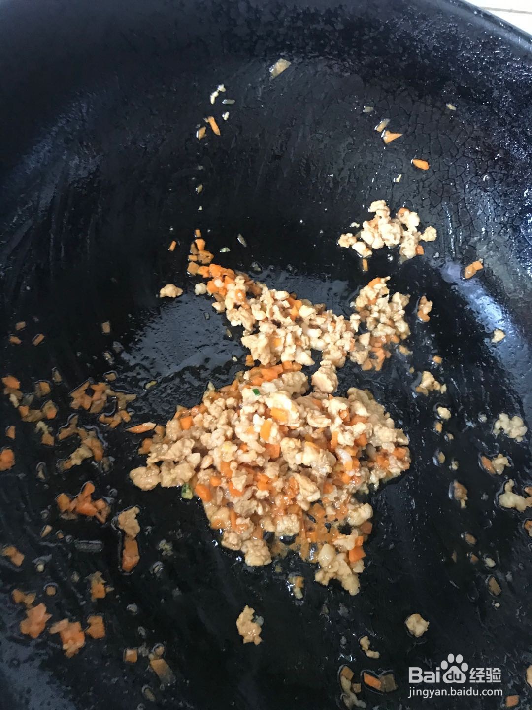 营养全面的早餐——蔬菜肉末蛋炒饭
