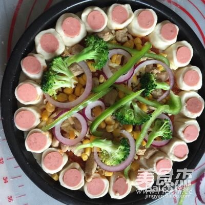 花边披萨的做法