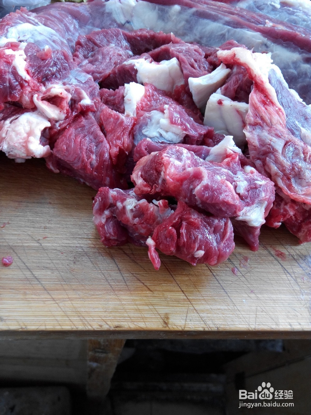 北方特色菜之红焖牛肉