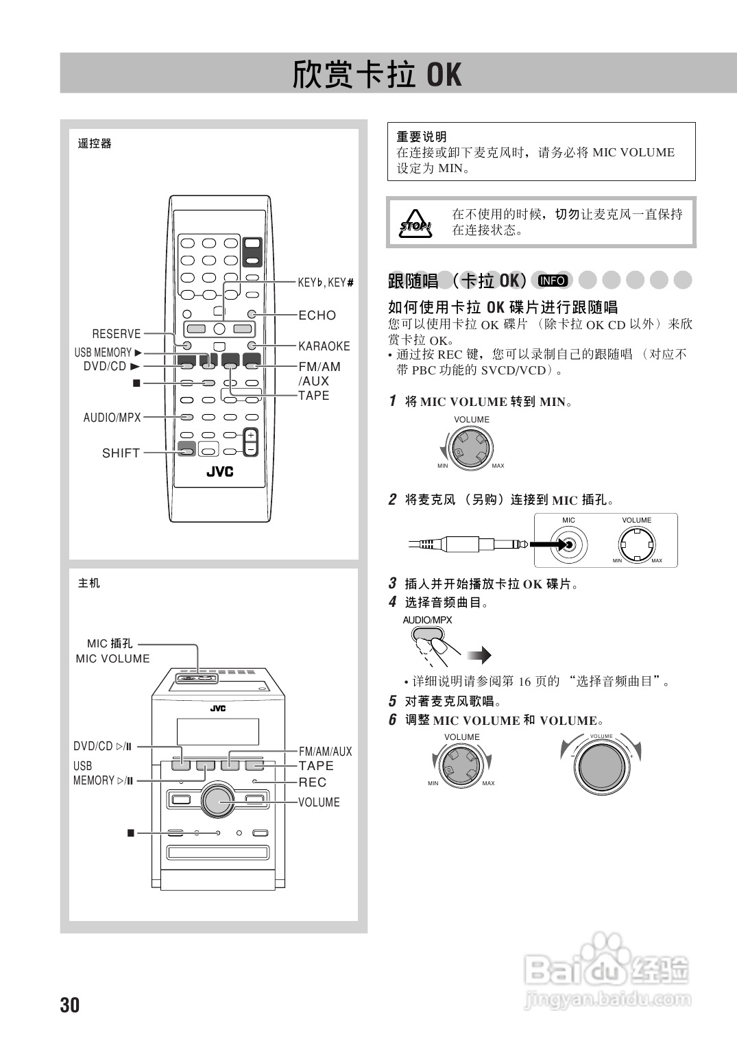 胜利者迷你音响ux-g68uf型使用说明书:[2]