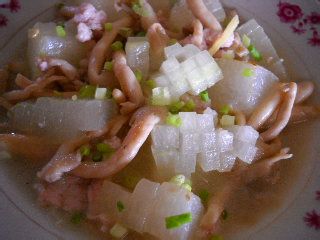 姬菇烧冬瓜