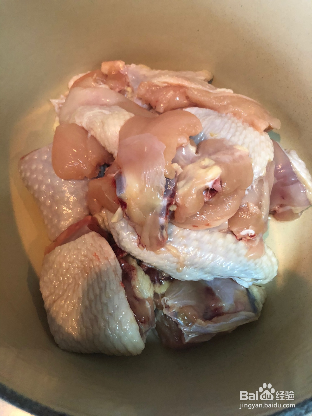 山药虫草花炖老母鸡汤的做法