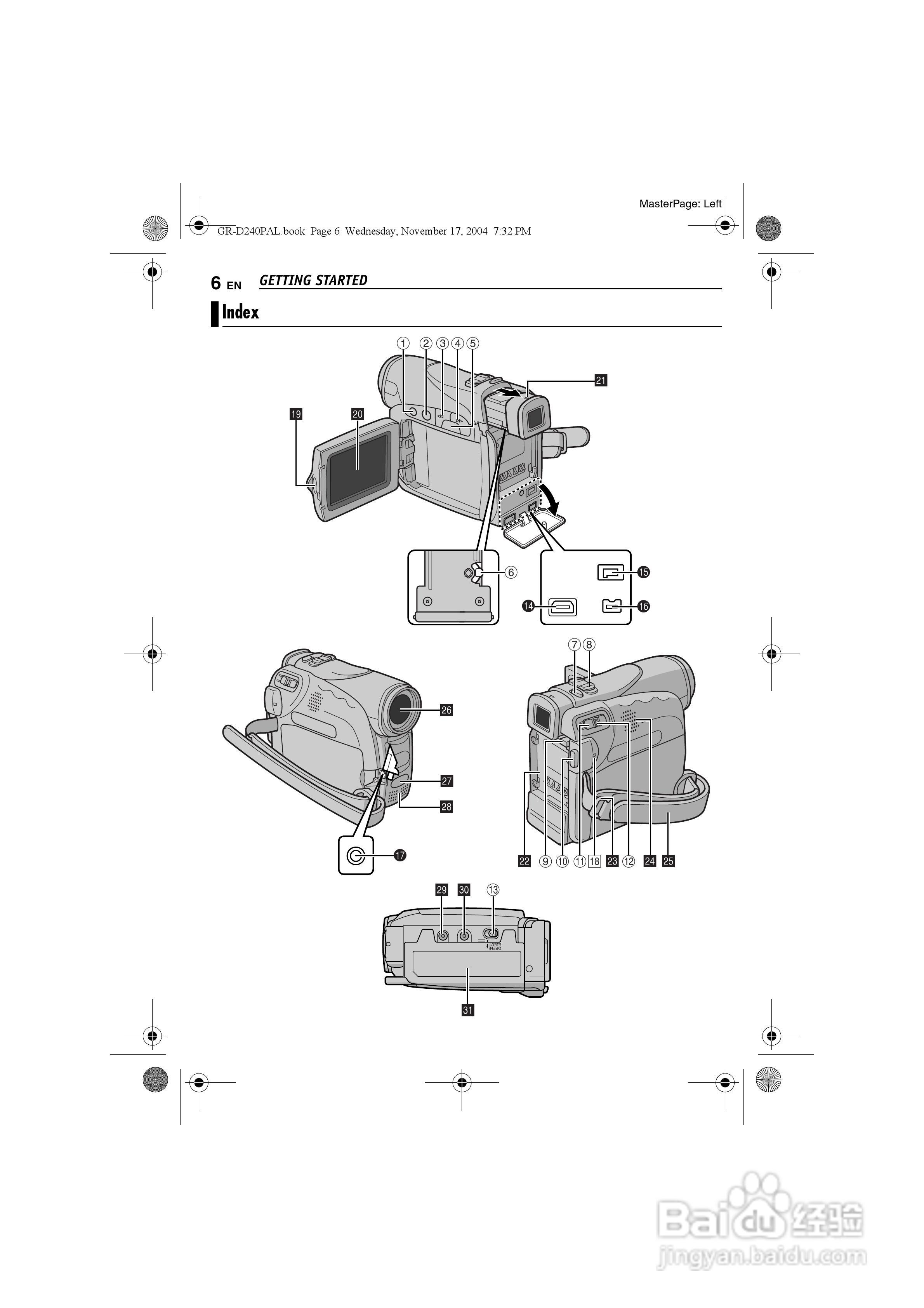 JVC GR-D240电池说明书:[1]
