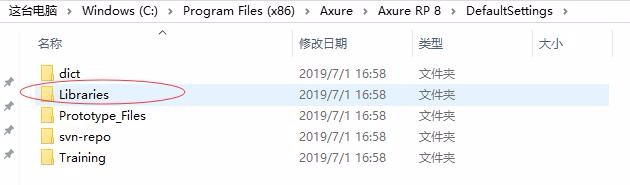 在Axure RP8中如何载入和自定义元件库