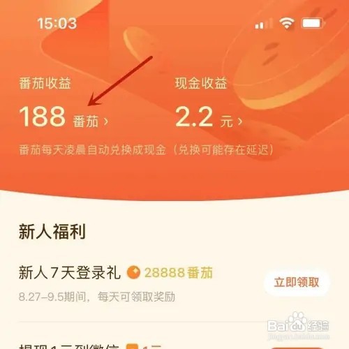 番茄小说怎样查看番茄收益明细