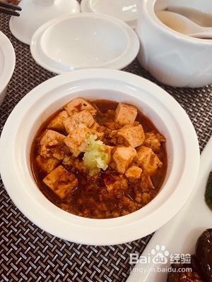 麻婆豆腐的做法