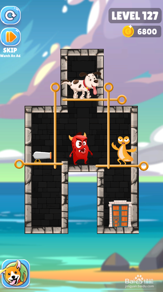 Save The Puppy的LEVEL 127怎样通关