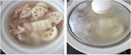 莲藕猪脚汤的做法