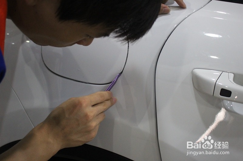 深圳保时捷卡宴车身透明膜施工,全车隐形车衣