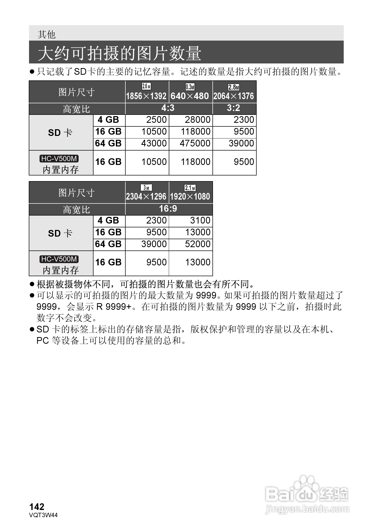 松下HC-V500MGK数码摄像机使用说明书:[15]