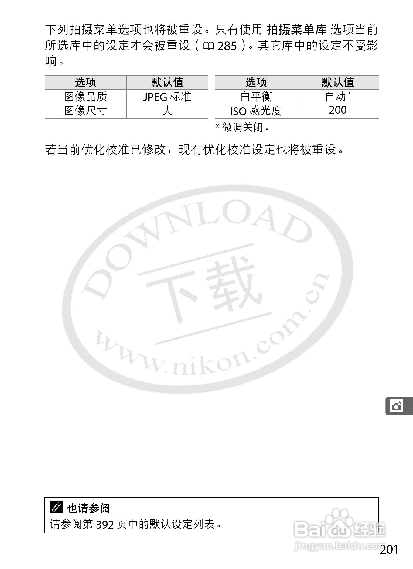 尼康D3S数码相机使用说明书:[24]